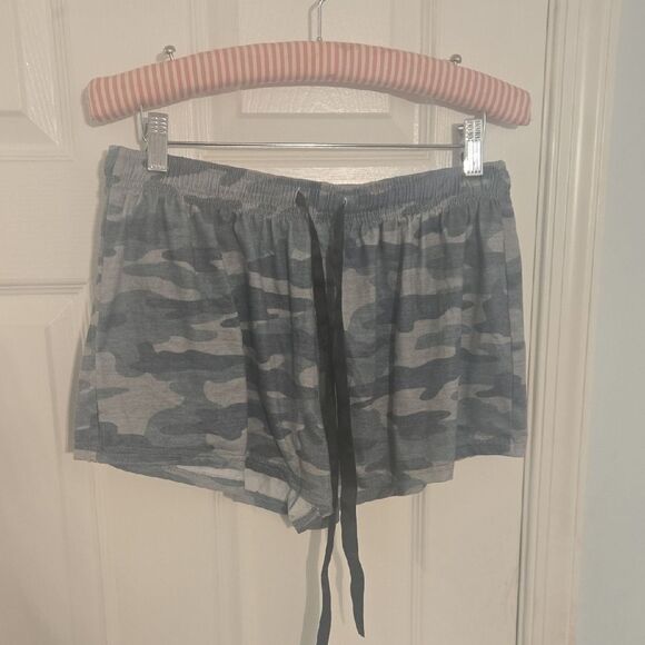 Simply Southern Blue Camo Women's Shorts - Picture 1 of 3